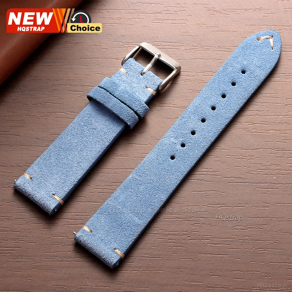 Soft Suede Watch Straps | Adjustable Quick Release Bands for Watches
