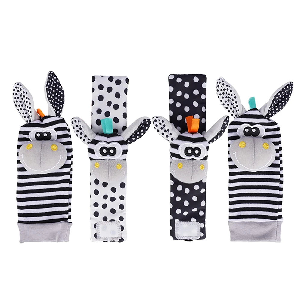 Cute Baby Rattle Socks Set for Infants | Fun and Safe Toys