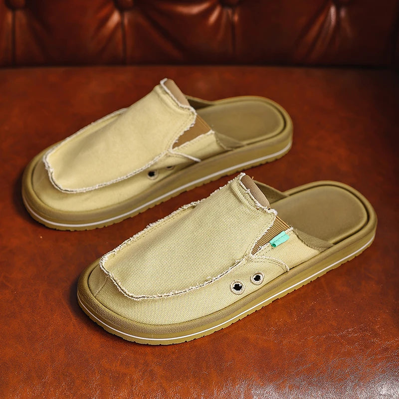 Men's Outdoor Summer Slippers | Breathable Slip-On Sandals
