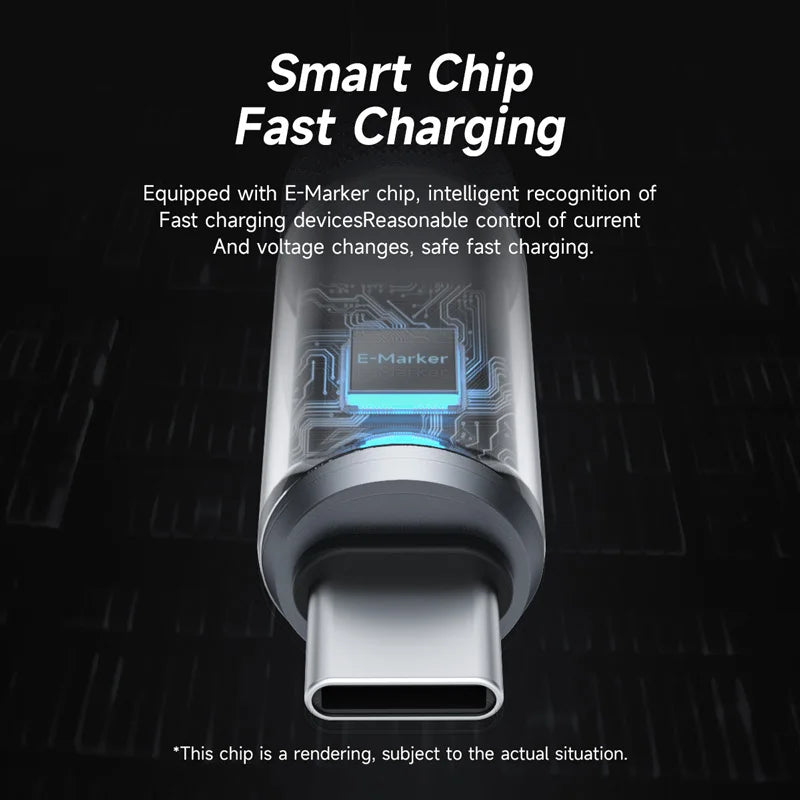 USB C Cable with LED Display | Fast Charging Type C Cable