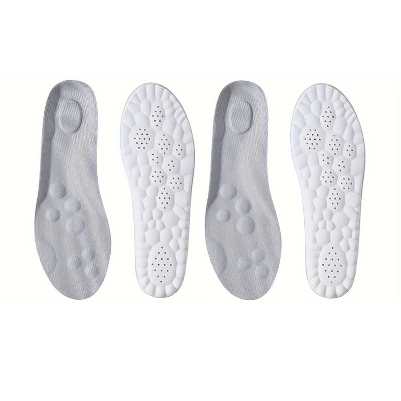 Plantillas deportivas de látex de alta elasticidad | Almohadillas transpirables con soporte de arco