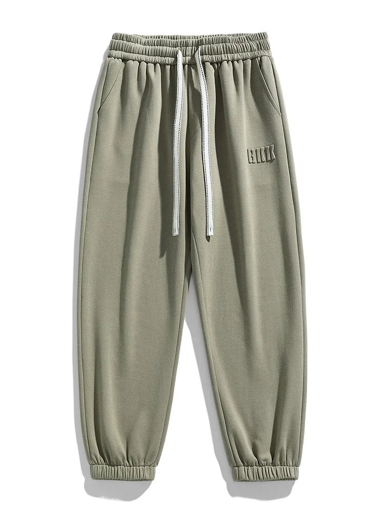 Big Size Men's Tapered Sweatpants | Comfortable Jogger Pants