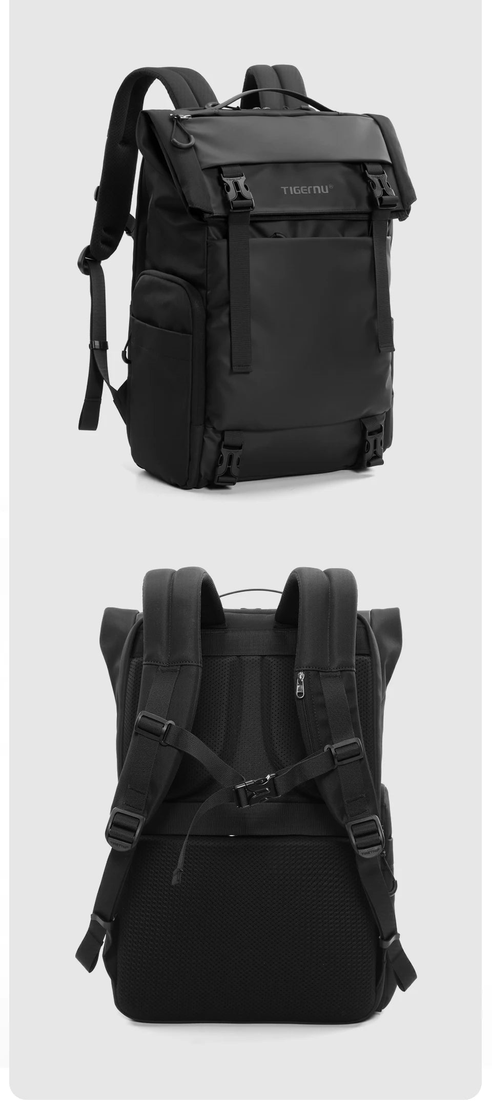 Waterproof Travel Backpack for Men | Expandable Business & School Bag