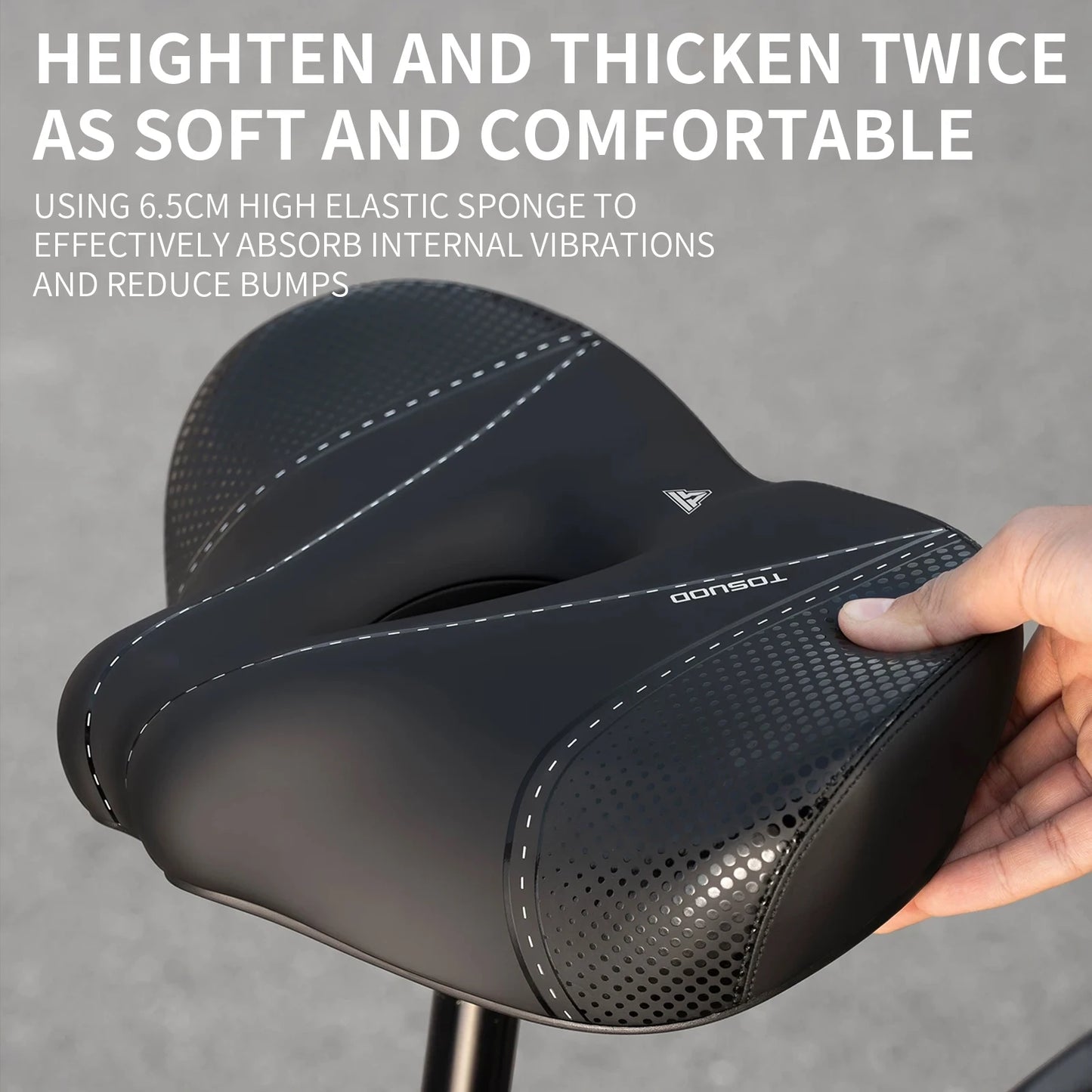 Comfortable Bicycle Seat Pad | Soft & Breathable Bike Saddle