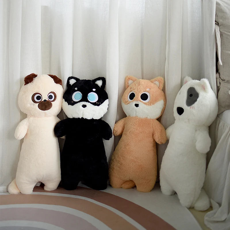 Lifelike Siamese Cat Plush Toy | Hug Cushion for Kids & Home Decor