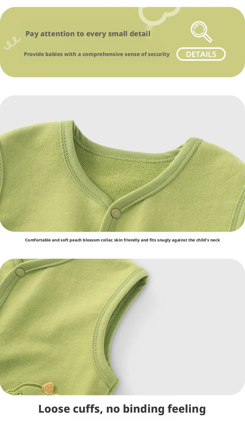 Warm Baby Vest for Boys and Girls | Cozy Autumn-Winter Layering