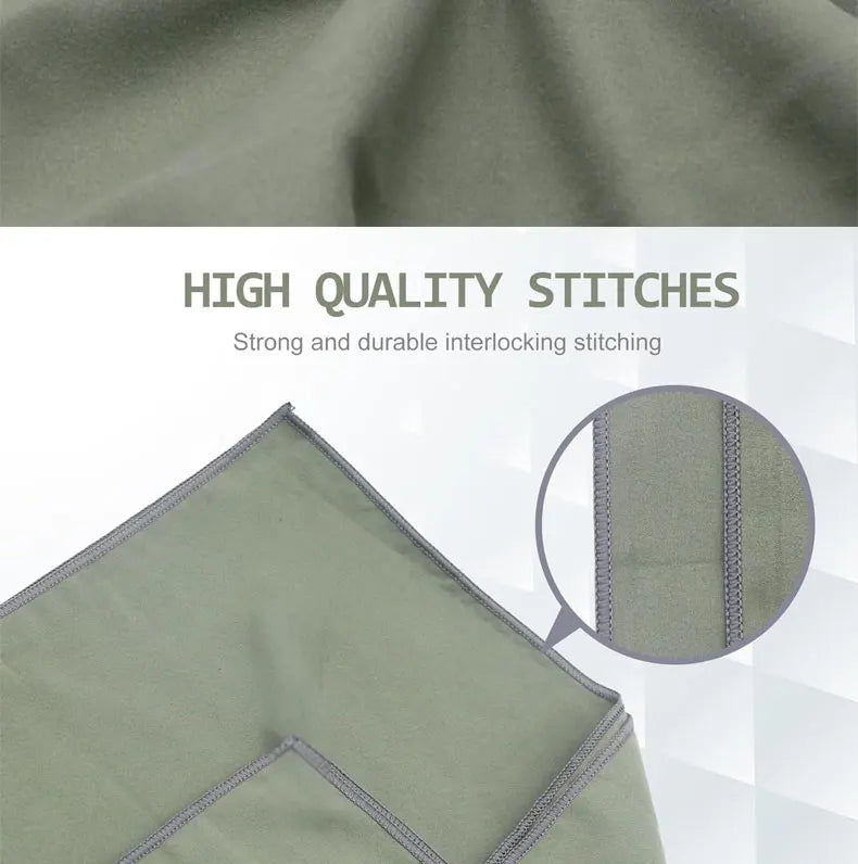 Quick-Drying Microfiber Camping Towel | Super Absorbent Travel Towel