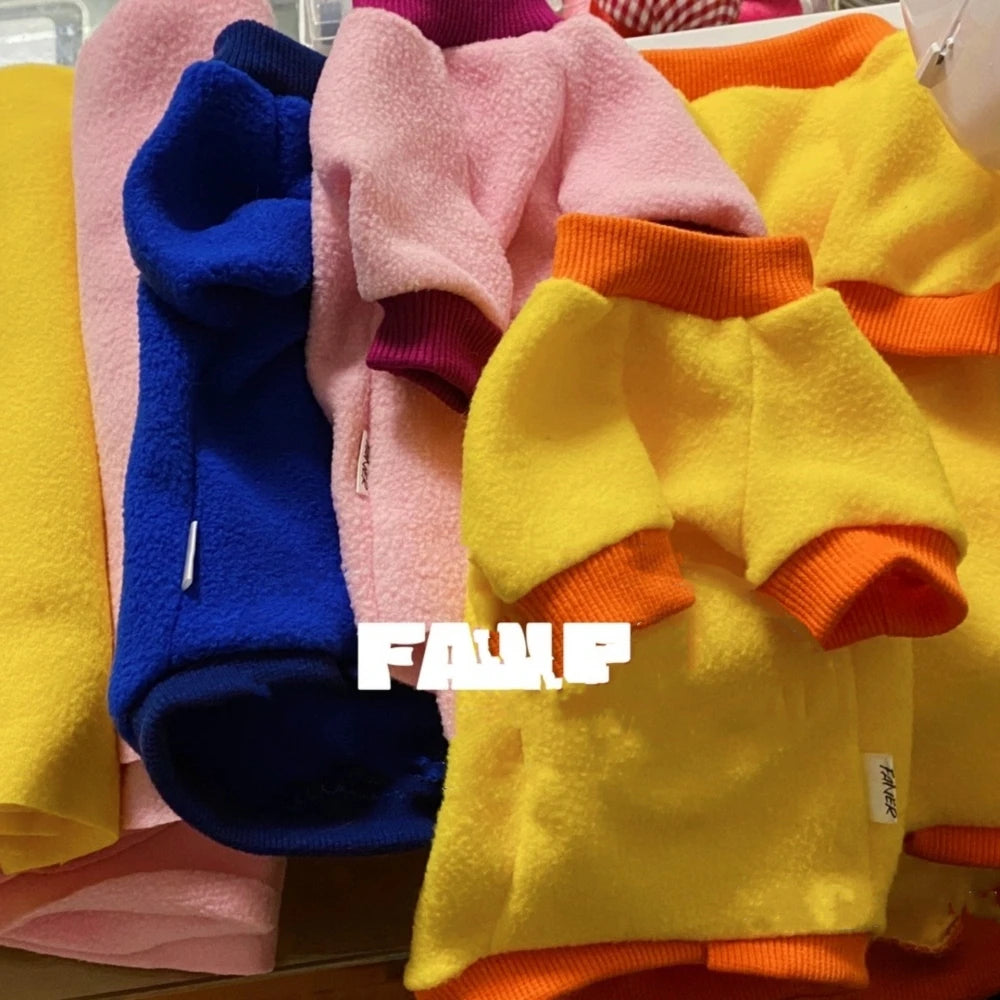 Winter Fleece Cat Coat Suit | Warm & Stylish Pet Apparel