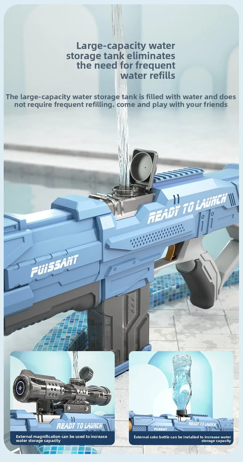 Electric High-Pressure Water Gun | Fun Water Play for All Ages