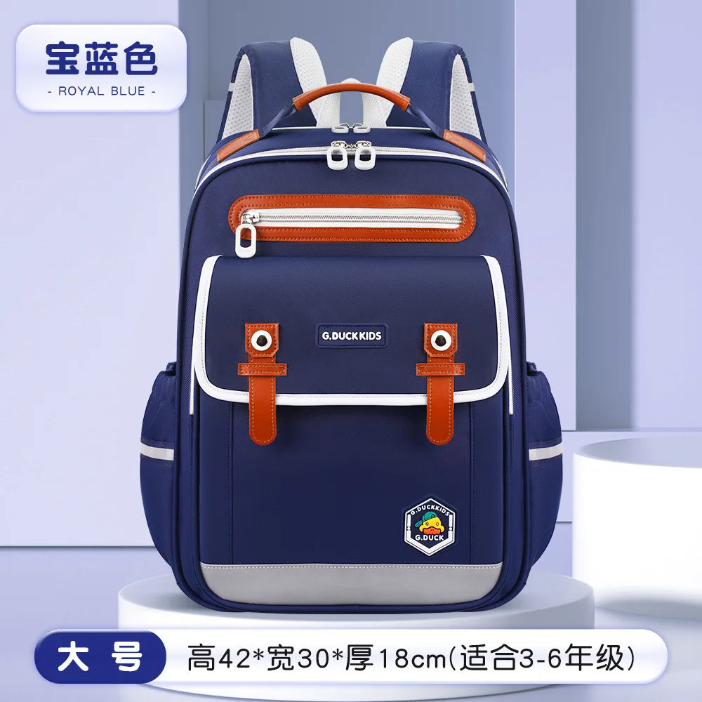 Ergonomic Kids Backpack for Grades 1-6 | Large Capacity School Bag
