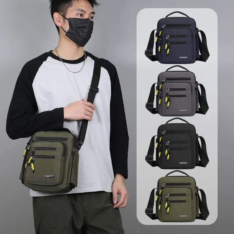 Bandolera de viaje multifuncional para hombre | Elegante y duradera