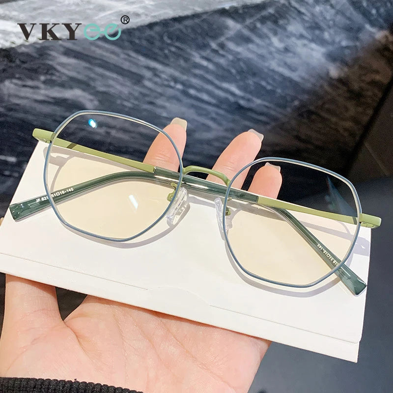 Stylish Geometric Women's Reading Glasses | Anti-Blue Light
