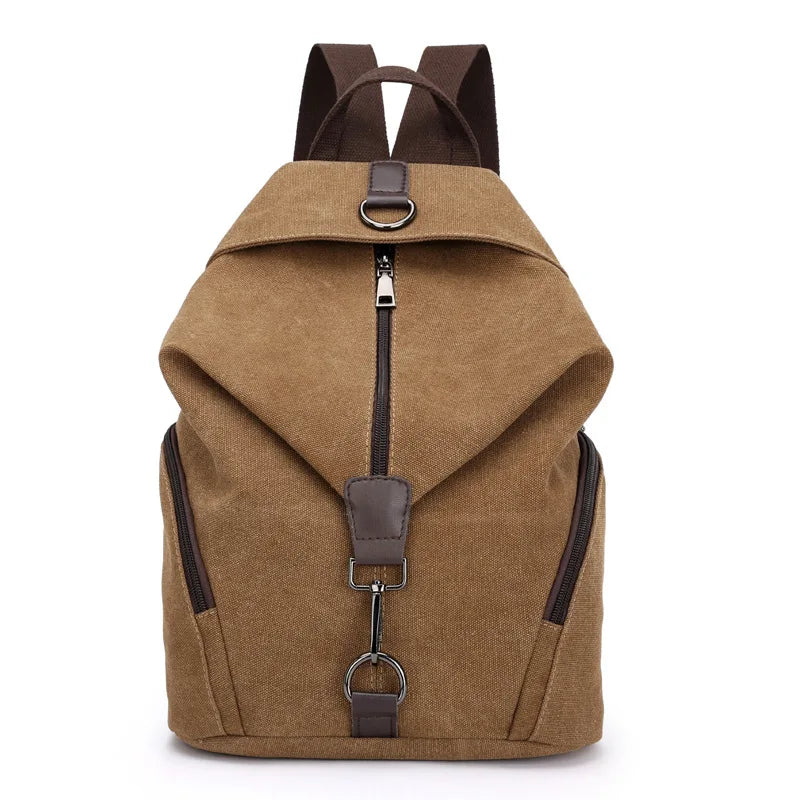 Stylish Vintage Canvas Women Backpack | Fashionable Casual Bag
