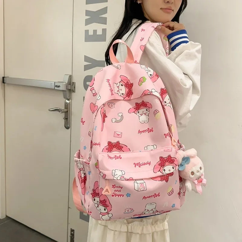 Kawaii Anime Girl Backpack | Large Capacity Student Bag