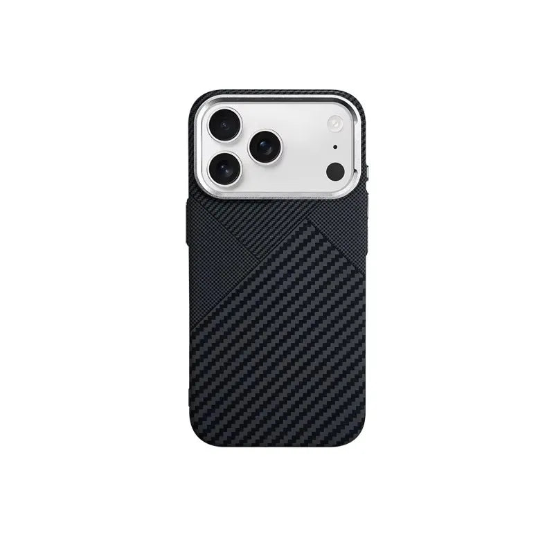 Magnetic Carbon Fiber Phone Case for iPhone 17 16 15 Pro Max