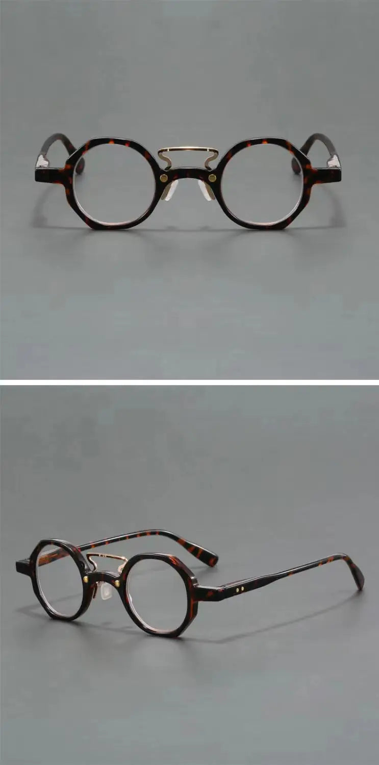 Vintage Round Frame Anti-Blue Light Reading Glasses for All