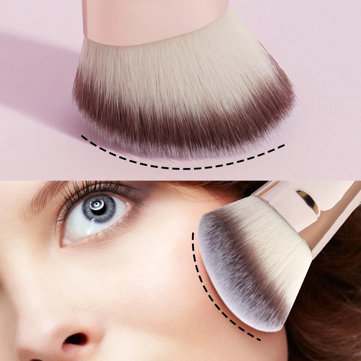 5pcs Makeup Brush Set | Essential Brushes for Stunning Beauty Looks