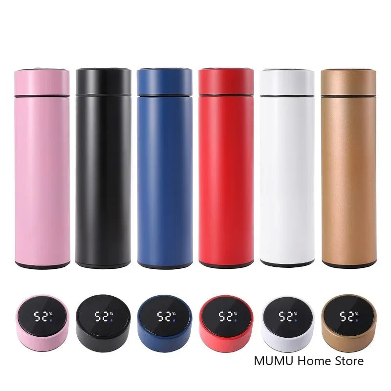 500ML Intelligent Temperature Thermos Bottle | Insulated Sports Cup