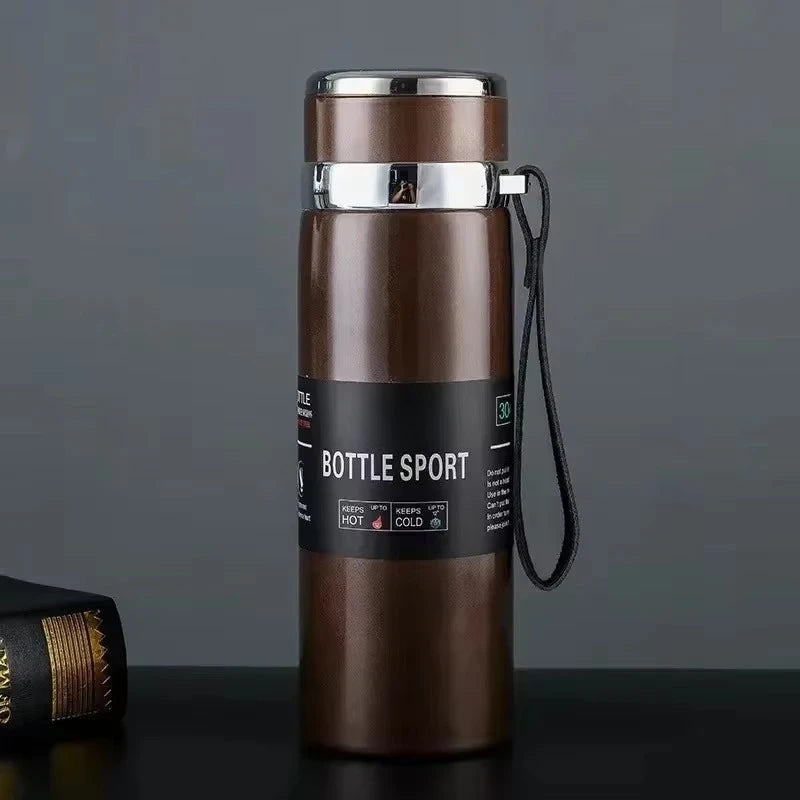 1L Stainless Steel Thermal Water Bottle | Hot & Cold Thermos Flask