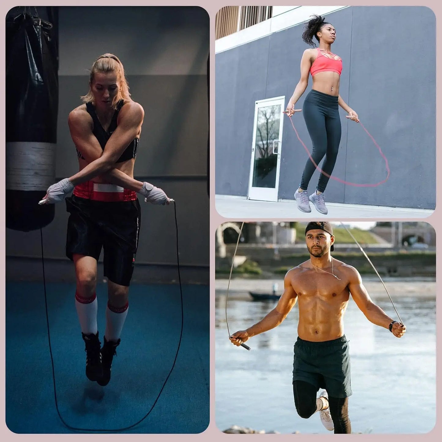 Adjustable Speed Jump Rope for Effective Home Workouts
