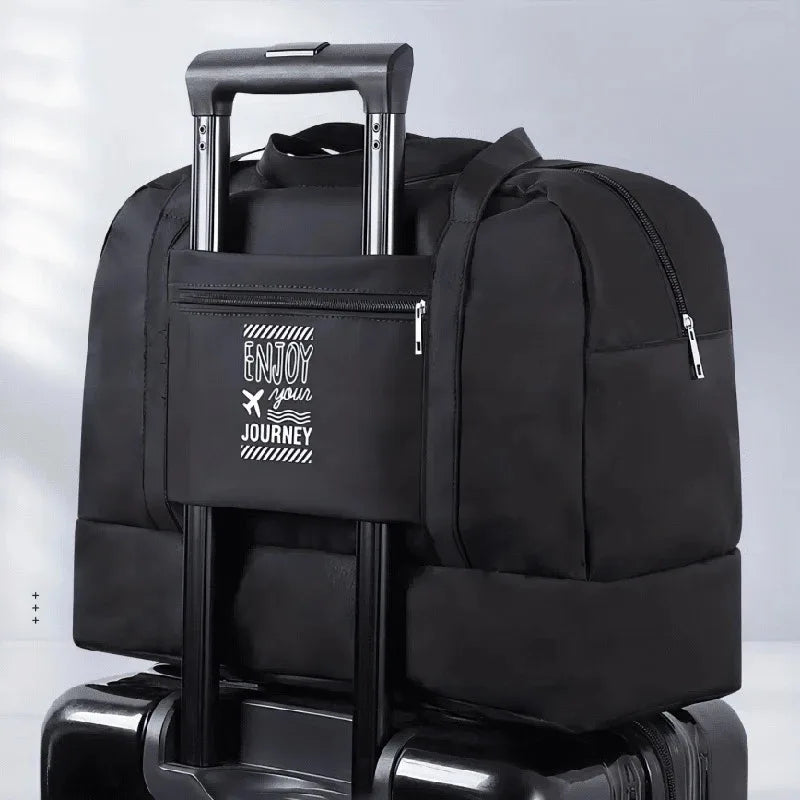 Double-Layer Waterproof Travel Bag for Gym & Swimming