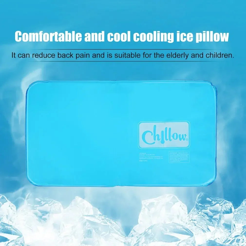 Summer Cooling Ice Pillow | Effective Sleep Aid for Travel & Office