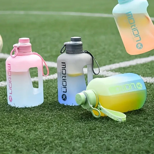2 Liter Sports Water Bottle with Straw | Large Capacity & Portable