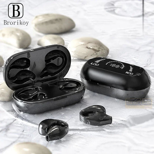 High-Fidelity Wireless Bone Conduction Earbuds | Comfortable Audio Experience