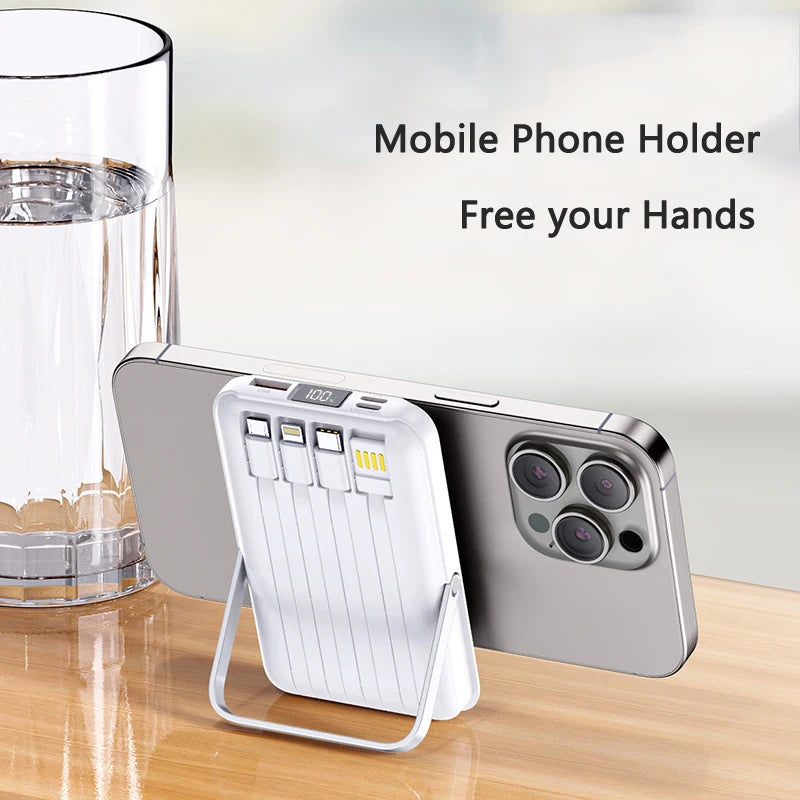 20000mAh Magnetic Wireless Power Bank | Fast Charging & Portable