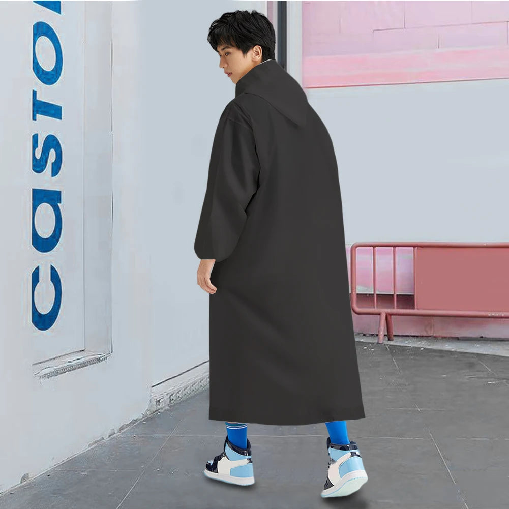 Thickened Waterproof Adult Raincoat | Unisex Hooded Outdoor Gear