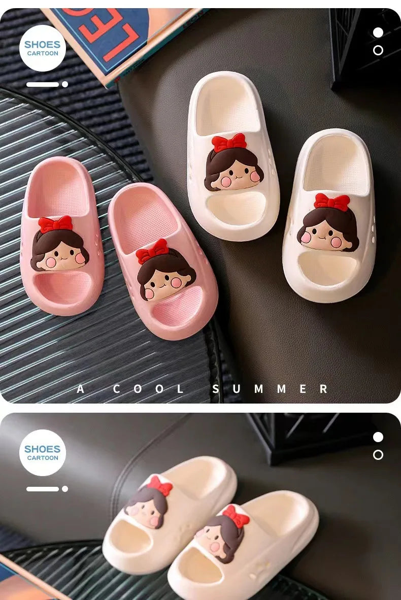 Kids Cute Cartoon EVA Slippers | Fun Summer Toddler Sandals