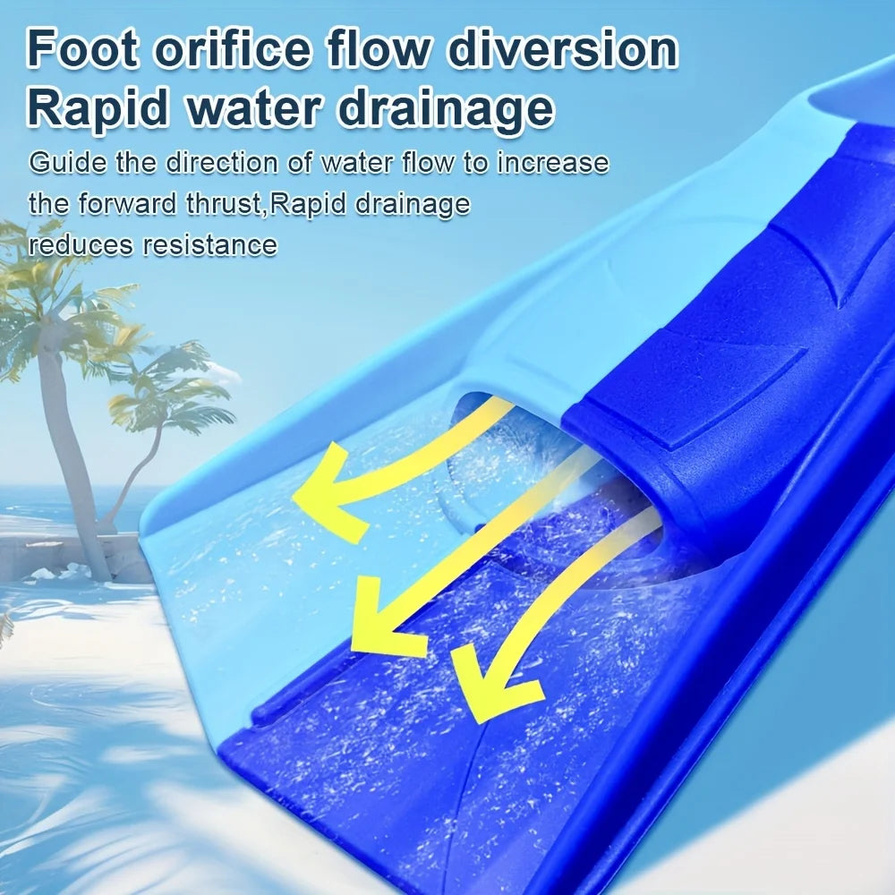 Silicone Swim Fins for Kids & Adults | Perfect for Pool Training