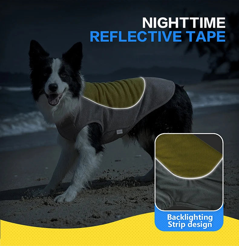 Pet Summer Cooling Vest | Breathable Heat Relief for Dogs