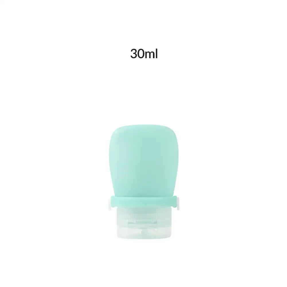 Silicone Travel Bottle Set | Leakproof Refillable Cosmetic Containers