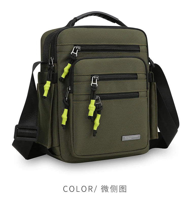 Bandolera de viaje multifuncional para hombre | Elegante y duradera