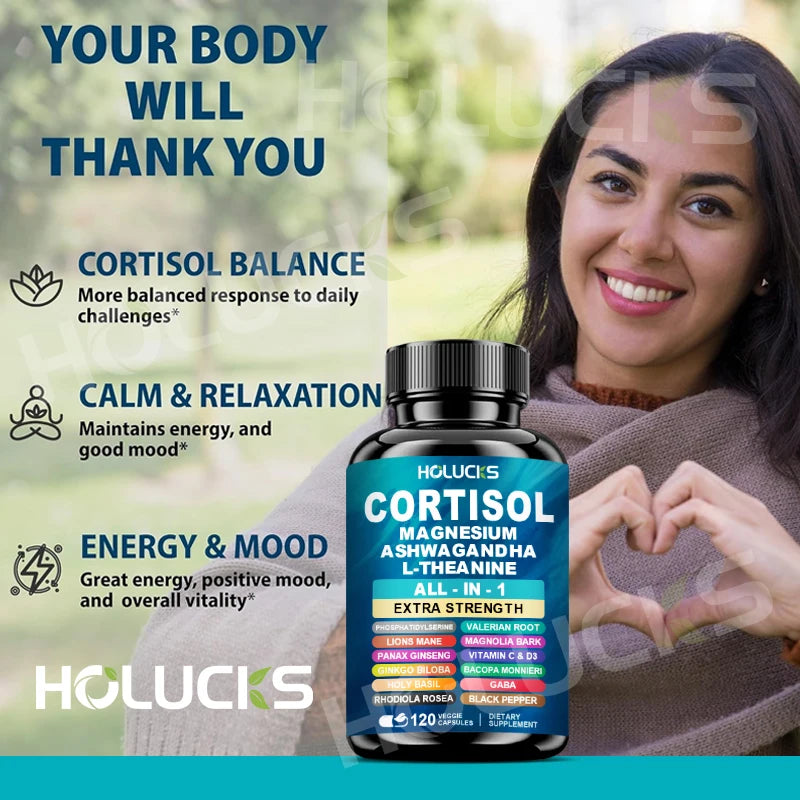 Cortisol Support Supplement | Manage Stress and Maintain Calm