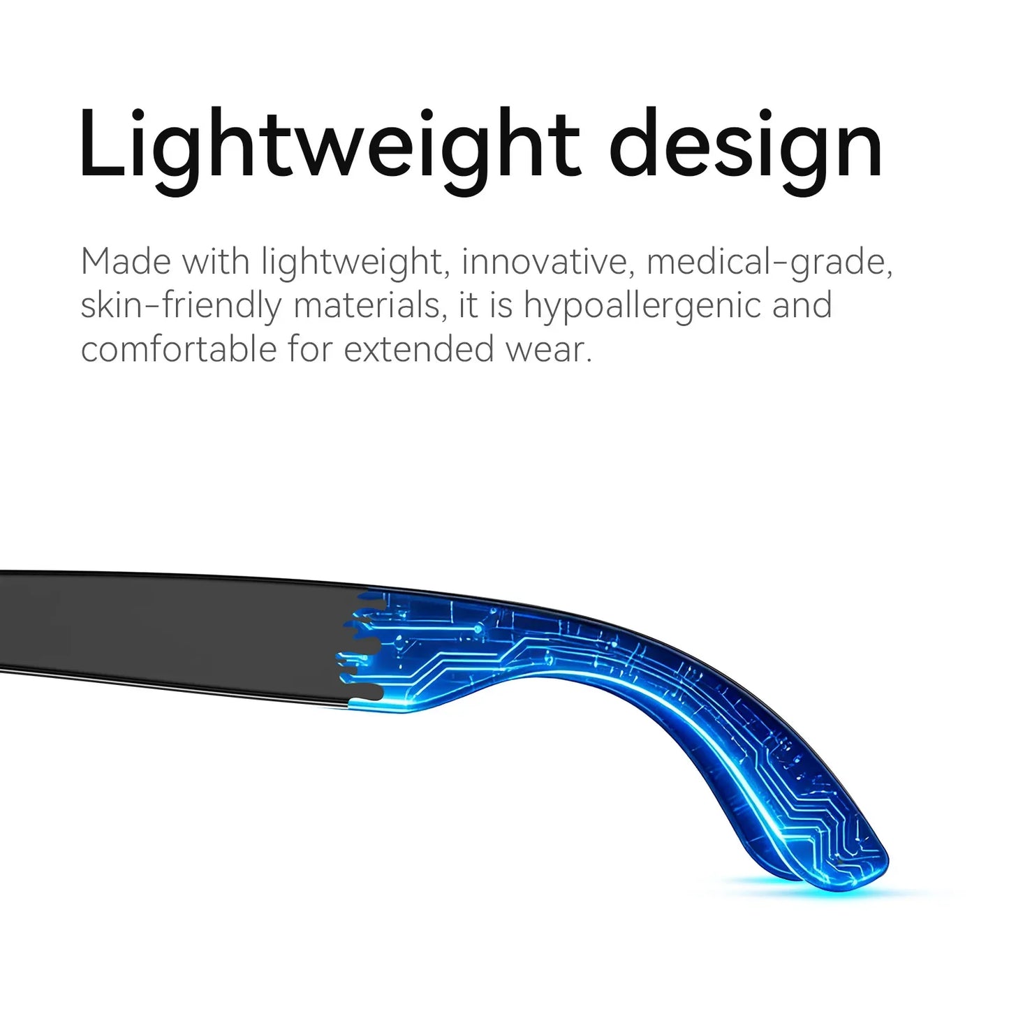 Smart AI Glasses with Translation & Music Play | Bluetooth Sunglasses