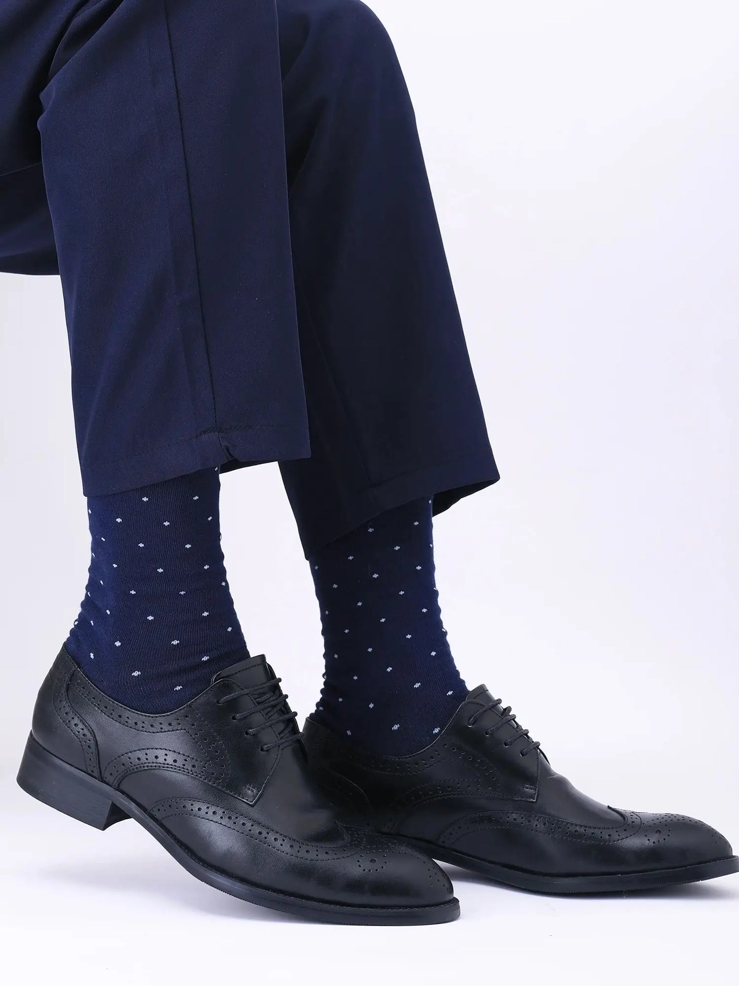 Men's Dress Socks | Breathable Cotton Crew Socks for All Occasions