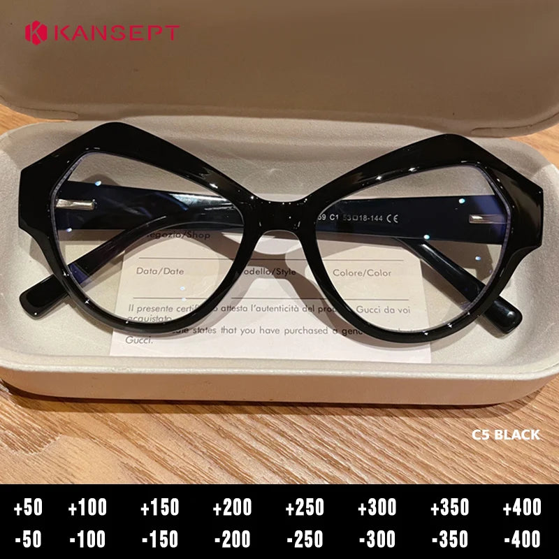 Stylish Myopia Glasses for Women | Cat Eye Reading Eyewear