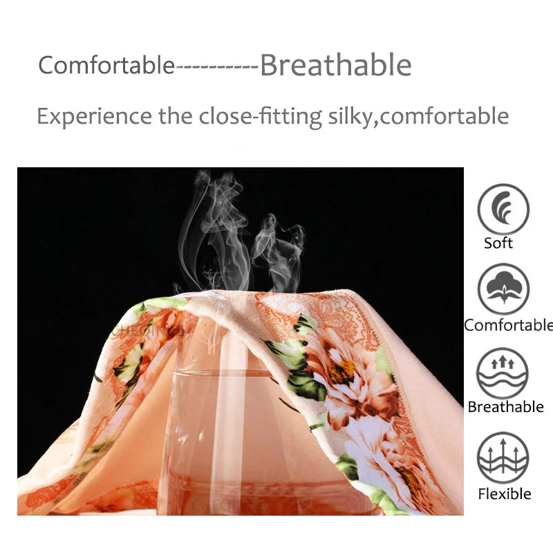 Plus Size Floral Briefs | Comfortable Women's Underwear
