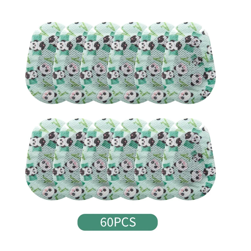 60Pcs Cartoon Amblyopia Eye Patches for Kids | Vision Care