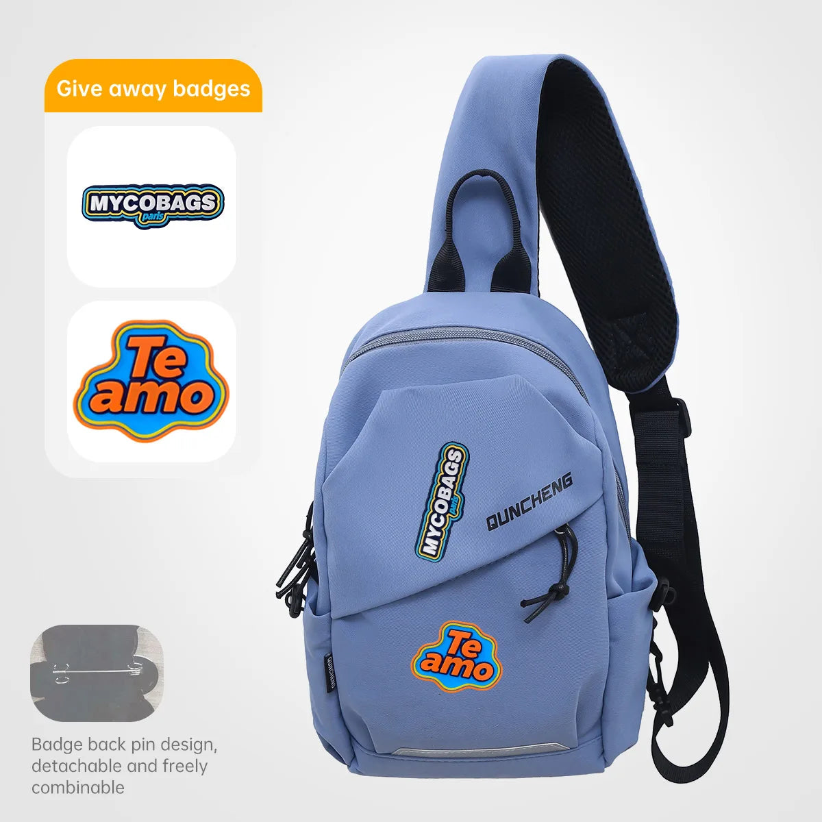 Versatile Crossbody Shoulder Bag for Outdoor Activities