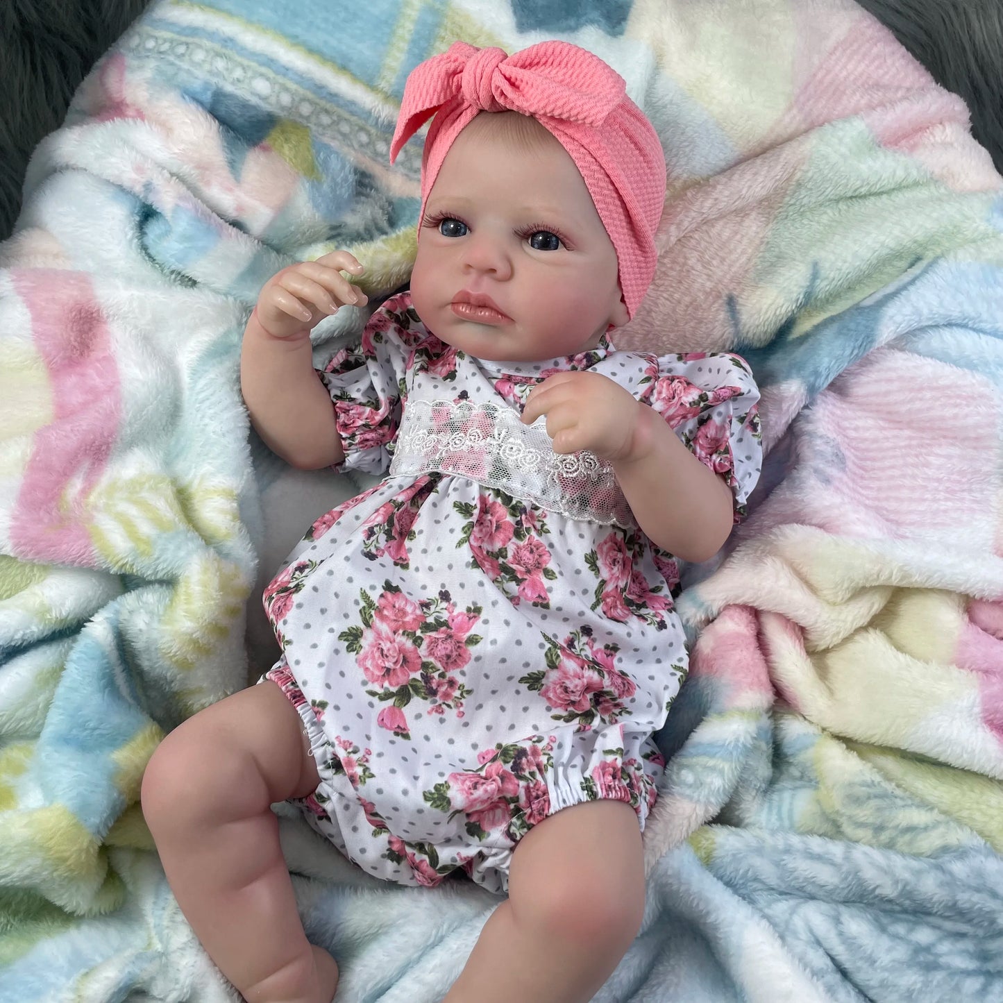Realistic 50CM Reborn Baby Dolls | Lifelike 3D Skin Twins