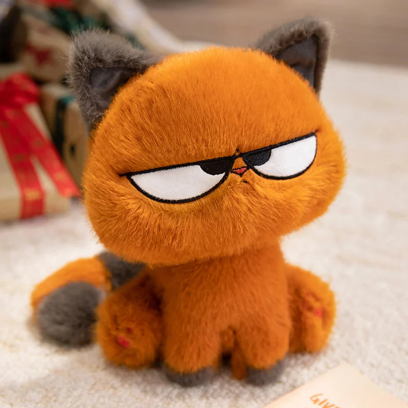 25CM Cute Orange Cat Plushie | Soft Stuffed Animal Toy