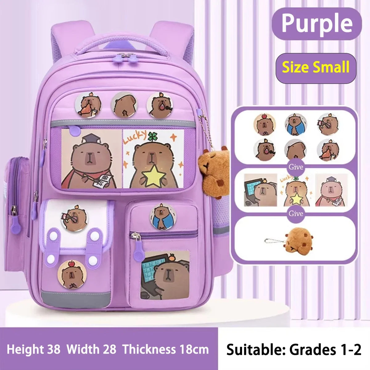 Waterproof Large Capacity Backpack for Students | Comfortable and Durable