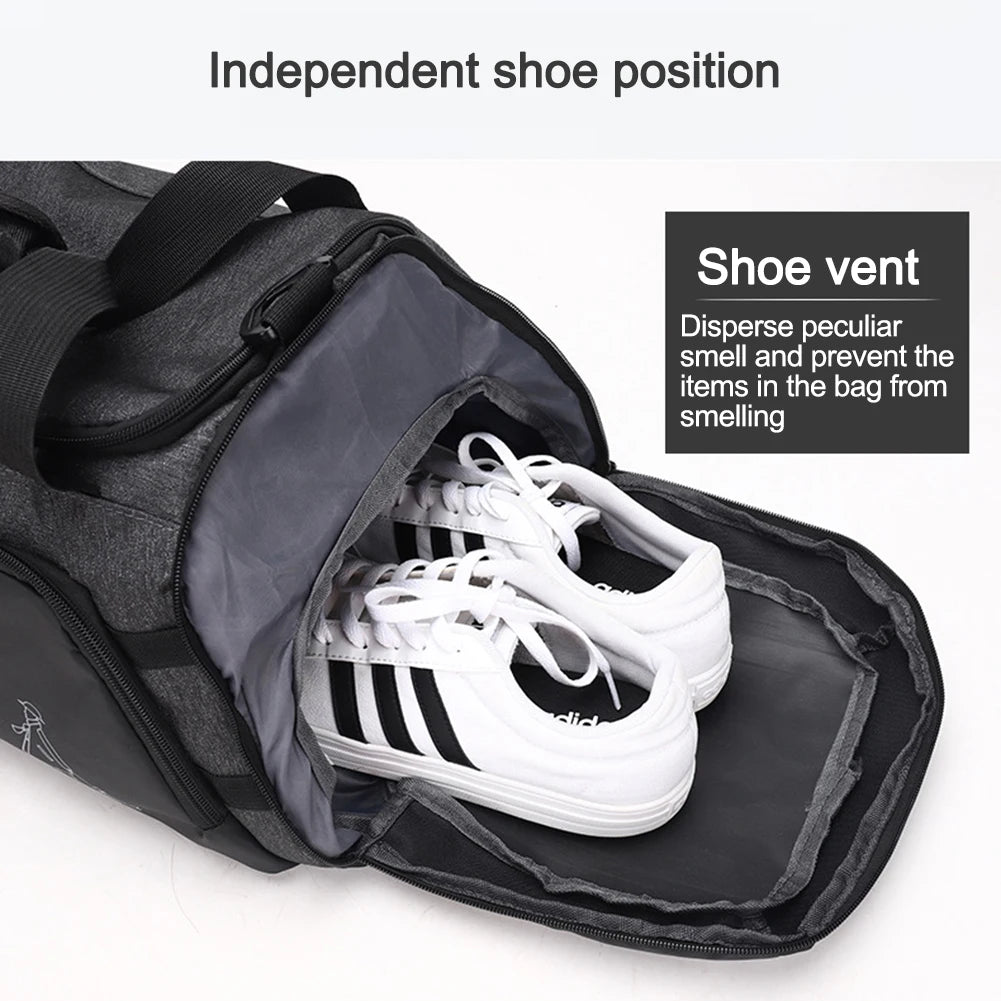 Waterproof Nylon Gym Bag | Perfect for Fitness & Travel