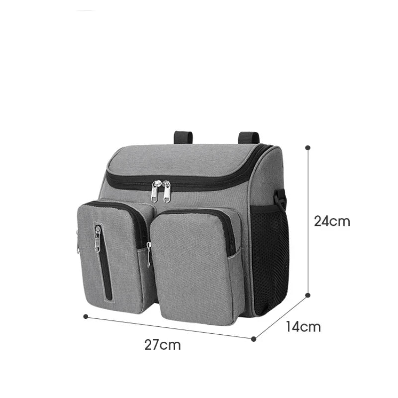 Large Capacity Baby Stroller Messenger Bag | Essential Mommy Organizer