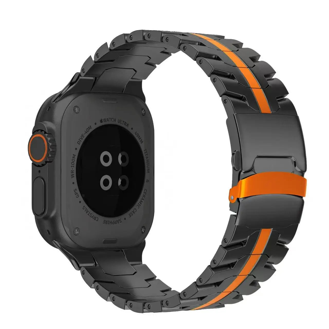 Titanium Color Metal Strap for Apple Watch | Premium Quality Band