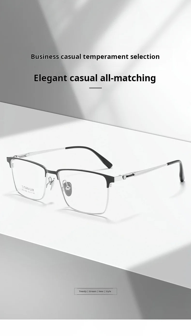 Men's Prescription Glasses | Stylish Retro Square Eyewear 2026
