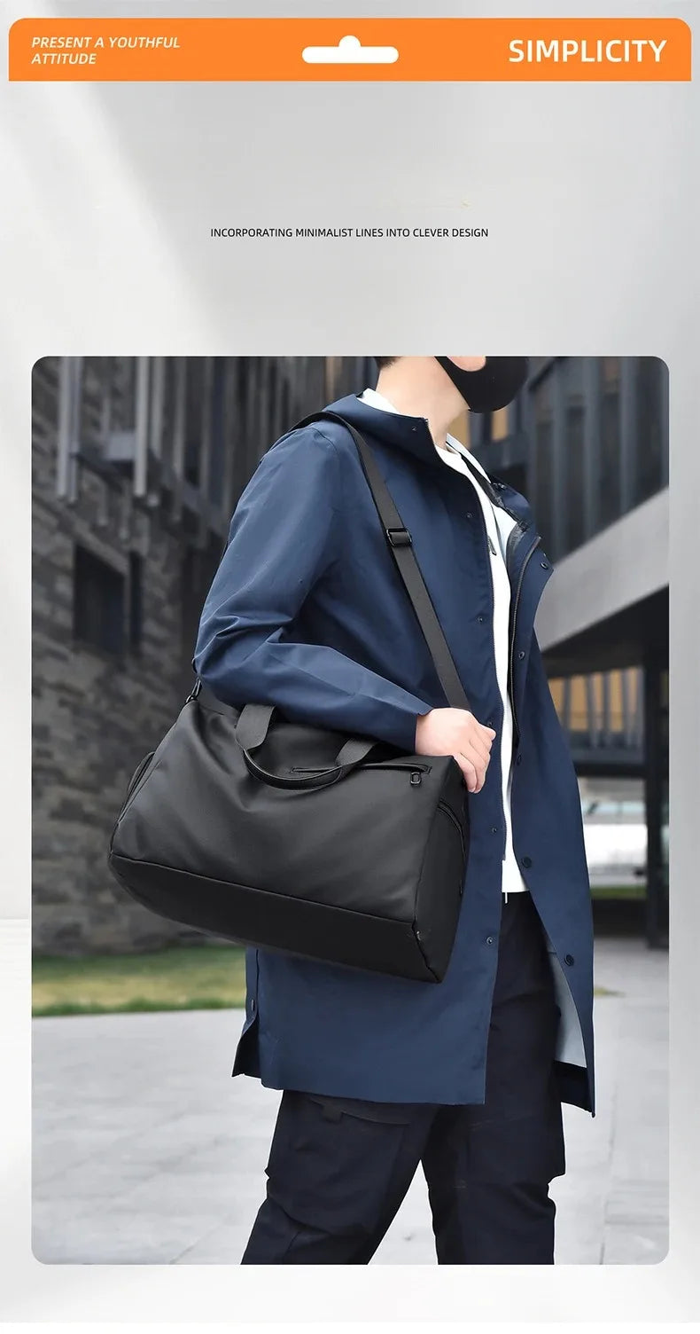 Large Capacity Waterproof Gym Bag | Versatile Travel Duffel